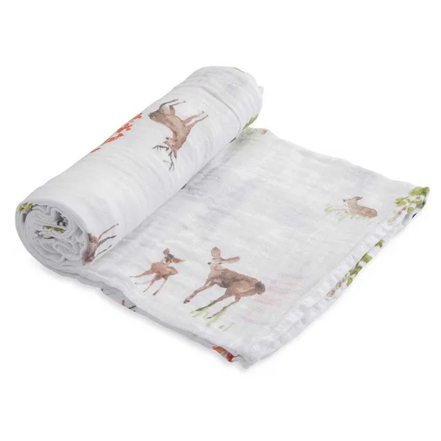 Little Unicorn Cotton Muslin Swaddle Oh Deer