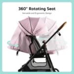 MOON – Revo 360 Rotating Stroller – Pink