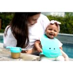 Melii Silicone Bib Turquoise Shark