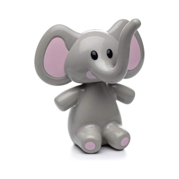 Melii Elephant Pacifier Holder – Pink Ears