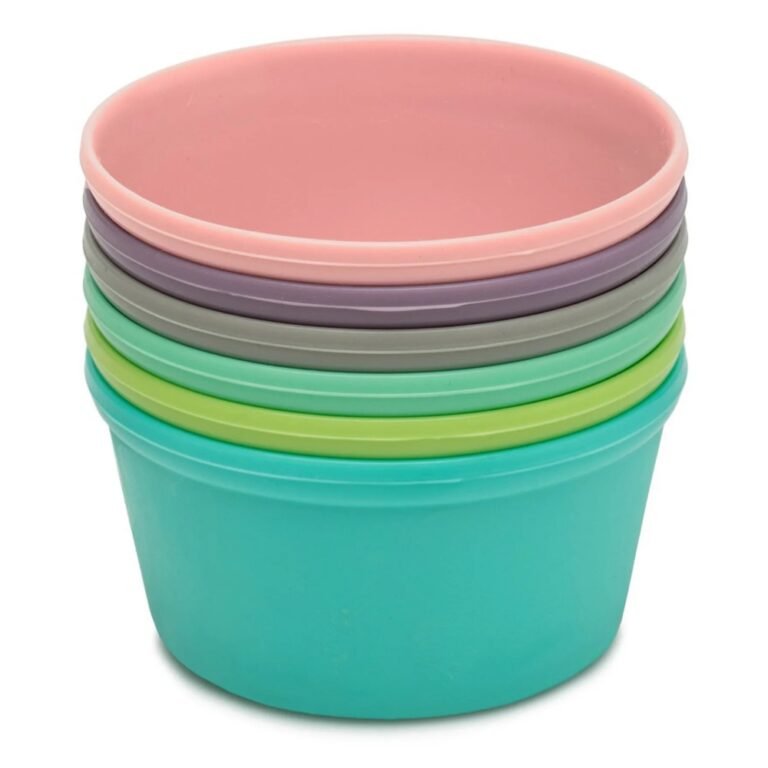 Melii Rainbow Silicone Food Cups 2.8 oz