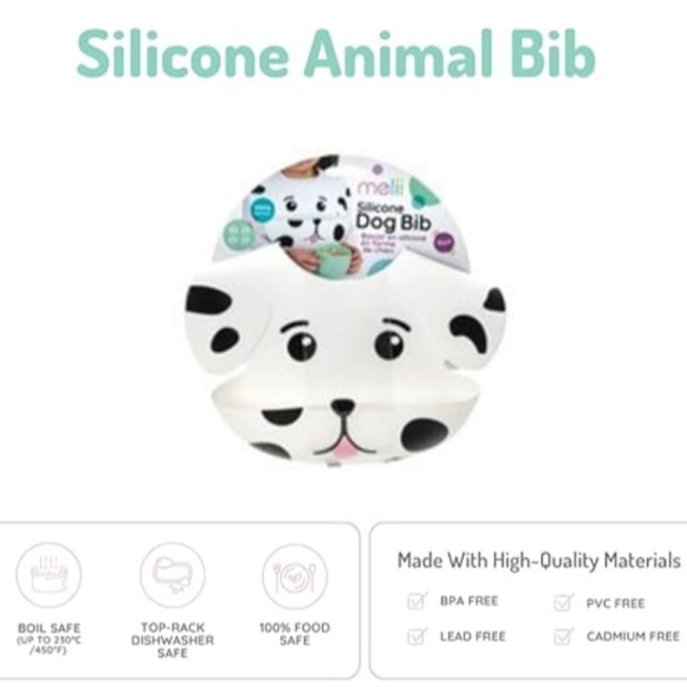 Melii Silicone Bib Dog Dalmation 13000