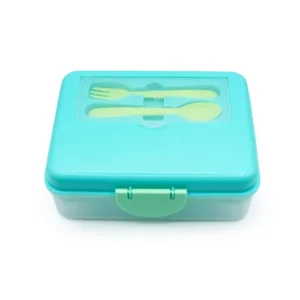Melii 2 Tier Bento Lunch Box Turquoise