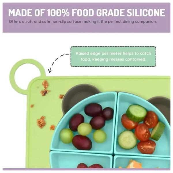Melii Silicone Placemat Dino