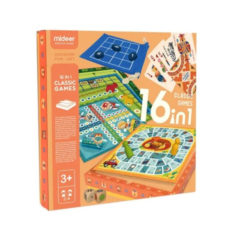 Mideer - 16 in 1 Classic Games