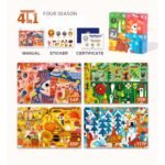Mideer – 4 in 1 Puzzle – Seasons