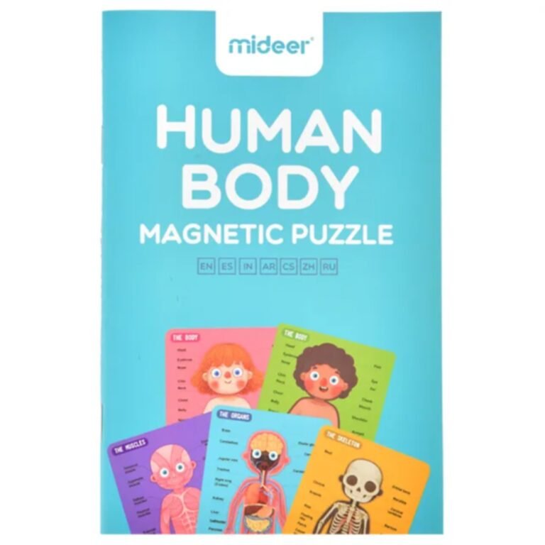 Mideer - Body Magnetic Puzzle - 90pcs