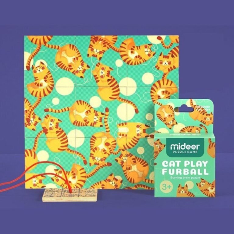 Mideer Burning Brain Puzzle - Cat Furball