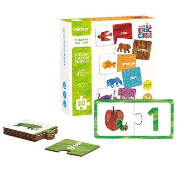 Mideer Eric Carle Color Match Puzzle