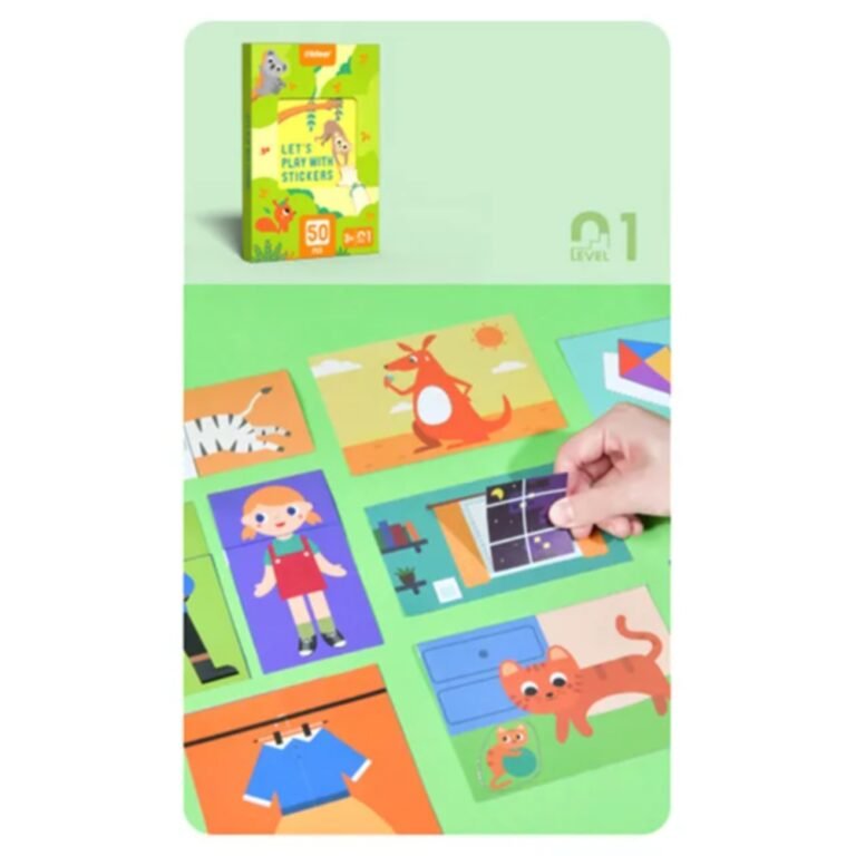 Mideer - Let's Play with Stickers - Level 1