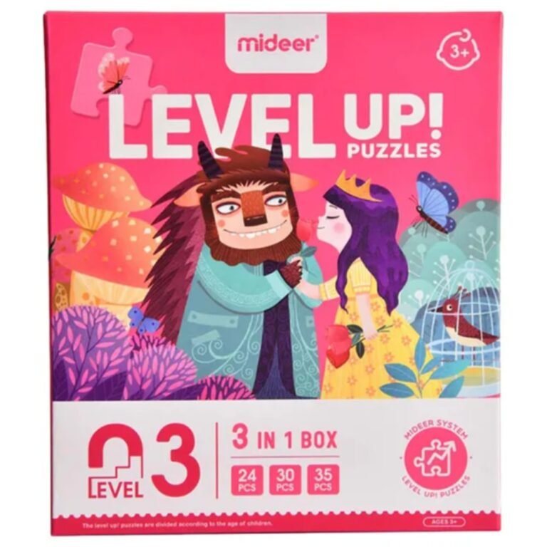 Mideer - Level Up Puzzles - Princess (3 in 1) Level 3