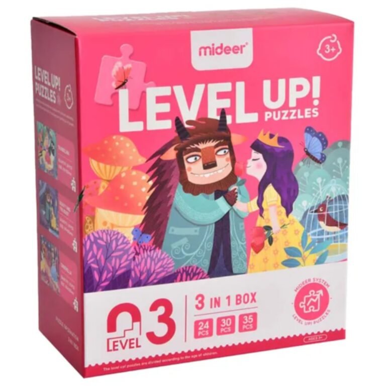 Mideer - Level Up Puzzles - Princess (3 in 1) Level 3