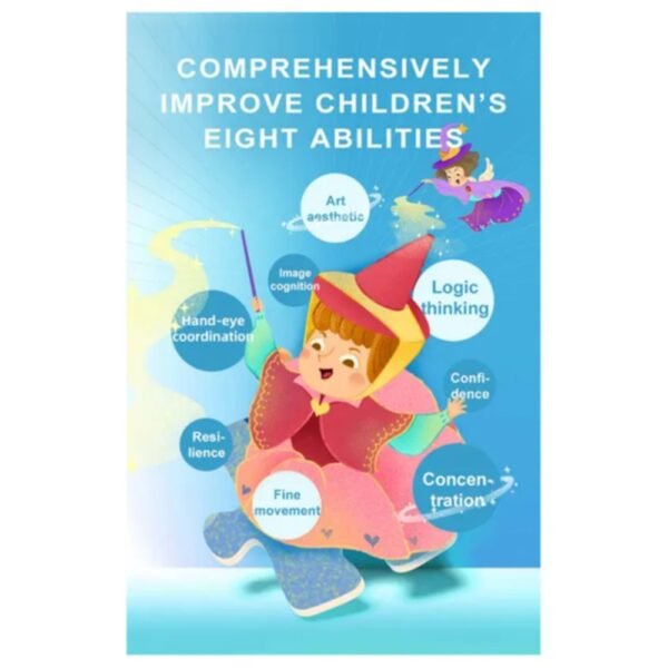 Mideer – Level Up Puzzles – Unicorn (3 in 1) Level 4