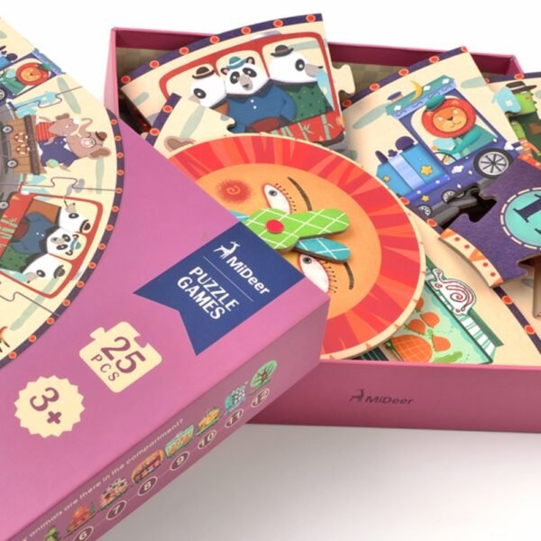 Mideer – My Time Travel Puzzle – 25 PCS