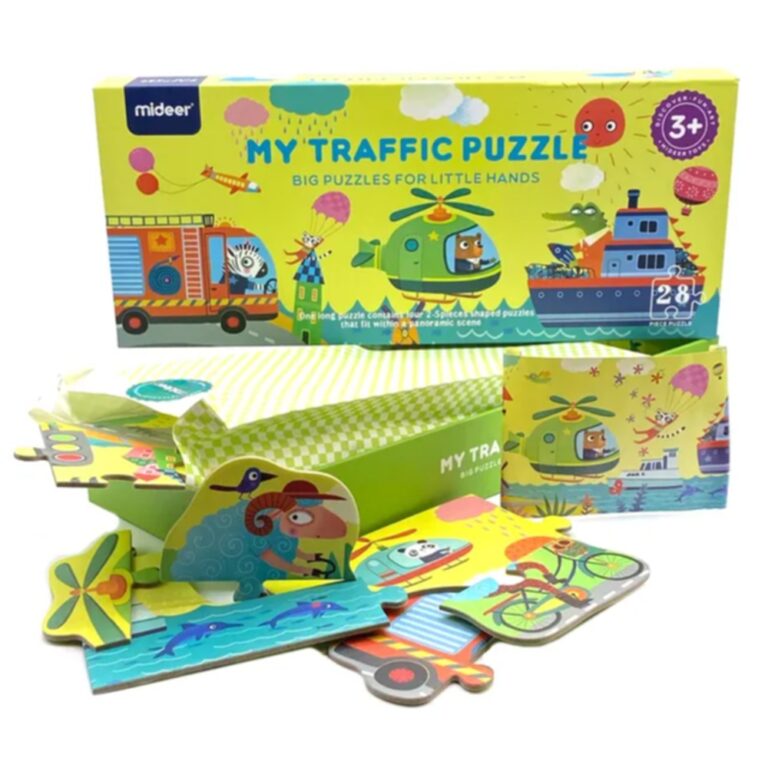 Mideer My Traffic Puzzle - 28 Pieces