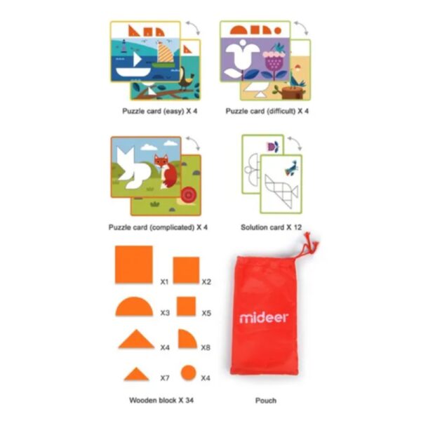 Mideer – Shapes Puzzle