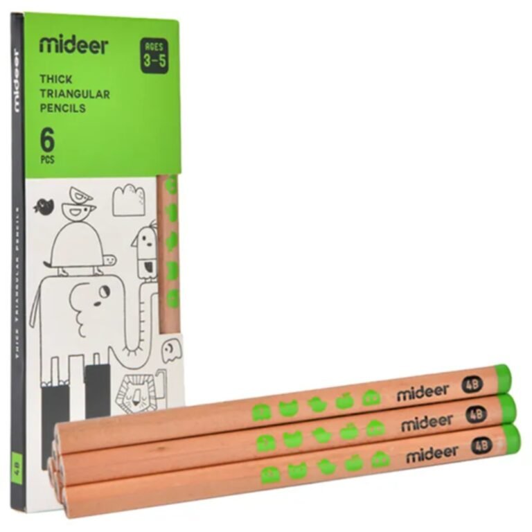 Mideer - Triangular Pencil 4B - 6 pcs
