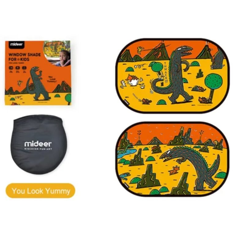Mideer - Window Shade for Kids - Dinosaur (Pack of 2)