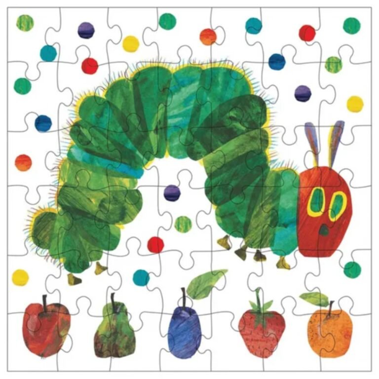 Mideer Wooden Puzzle - The Very Hungry Caterpillar (48 PCS)