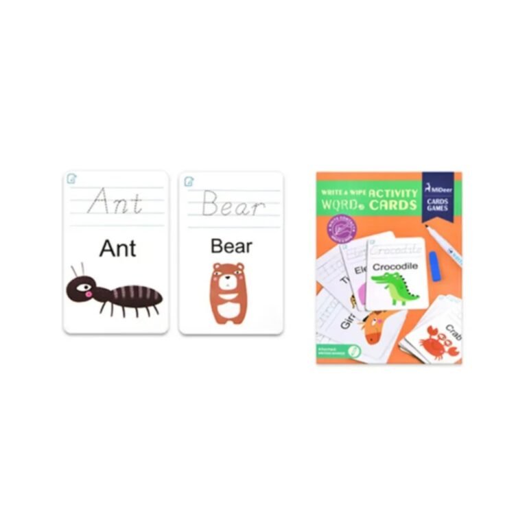 Mideer - Write & Wipe Cards – Words