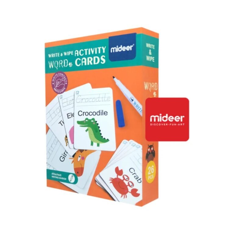 Mideer - Write & Wipe Cards – Words