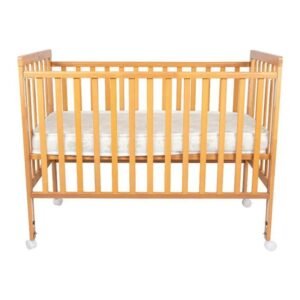 Mini Panda - DreamNest Wooden Cot 0 - 3 years old, Natural