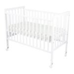 Mini Panda – DreamNest Wooden Cot 0 – 3 years old, White