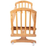 Mini Panda – Wooden Lullaby Bed 0-6 months, Natural