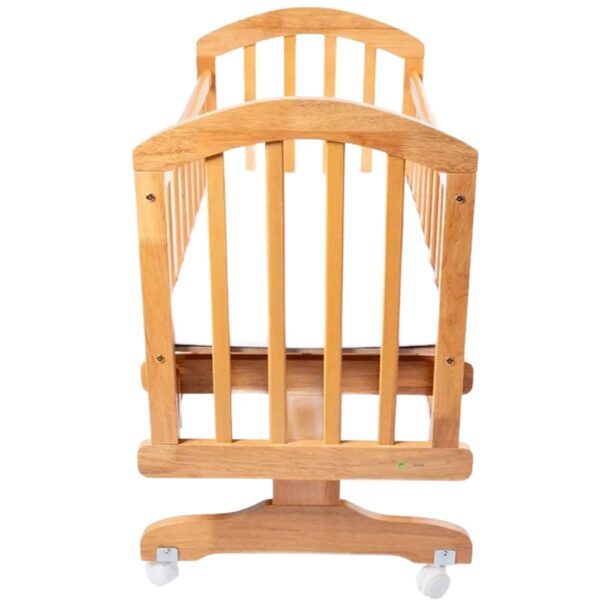 Mini Panda – Wooden Lullaby Bed 0-6 months, Natural