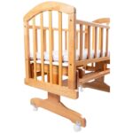 Mini Panda – Wooden Lullaby Bed 0-6 months, Natural