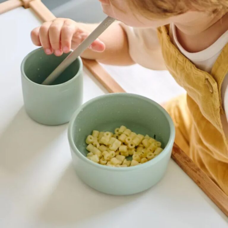 Minikoioi - Basics Plate - Aqua Green
