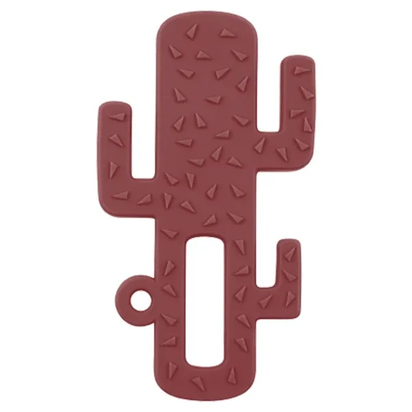 Minikoioi – Silicone Cactus Teether – Rose