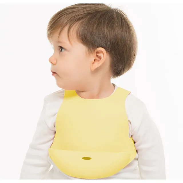 Minikoioi - Silicone Flexi-Bib - Yellow