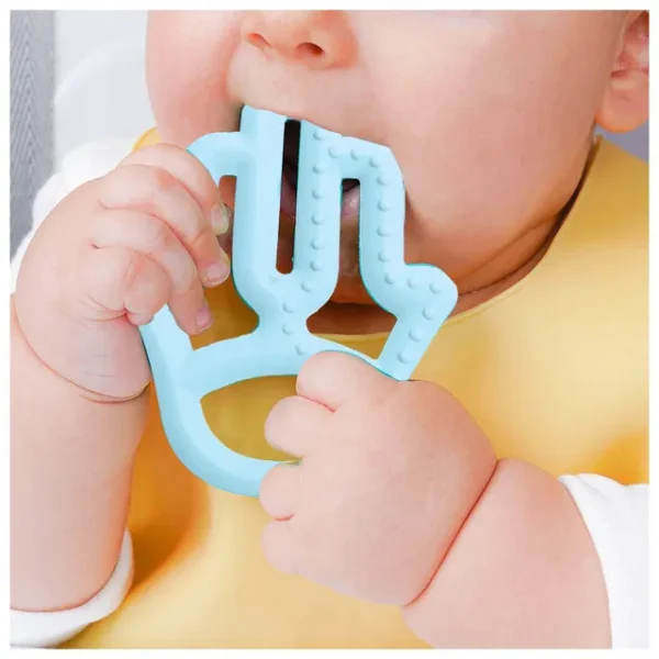 Minikoioi – Silicone Toothee Teether – Blue