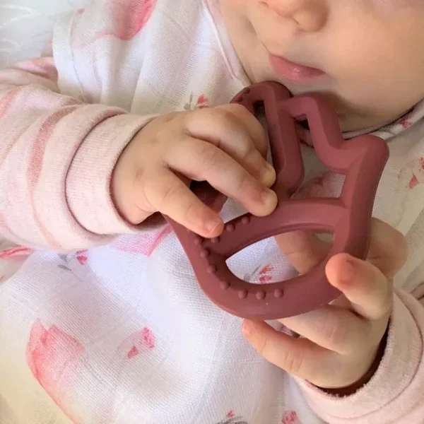 Minikoioi – Silicone Toothee Teether – Rose