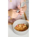Minikoioi – Basics Plate – Powder Grey