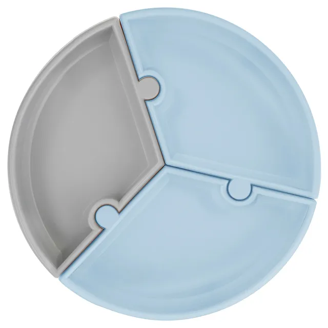 Minikoioi - Puzzle - Mineral Blue / Powder Grey