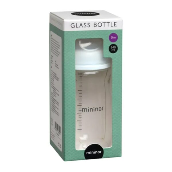 Mininor – Glass Bottle 240ml 0M