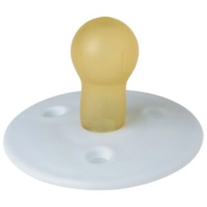 Mininor – Round Pacifier Latex 0M – Icicle
