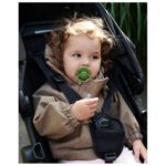 Mininor – Round Pacifier Silicone 0M – Apple Green