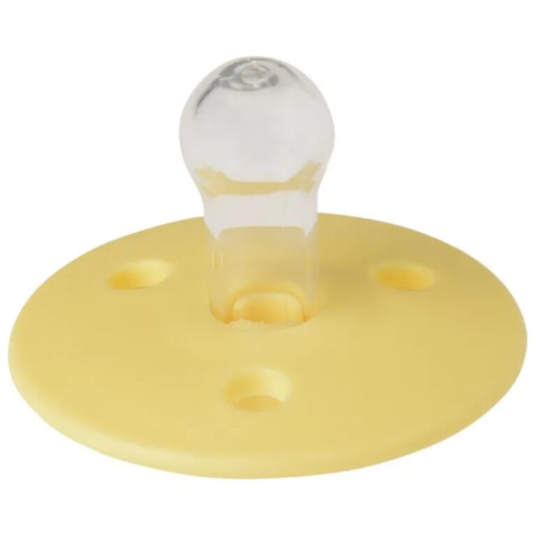 Mininor - Round Pacifier Silicone 0M - Duckling