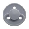 Mininor – Round Pacifier Latex 6M – Grey Seal – 2pcs