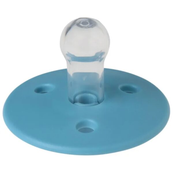 Mininor – Round Pacifier Silicone 0M – Opal Lake