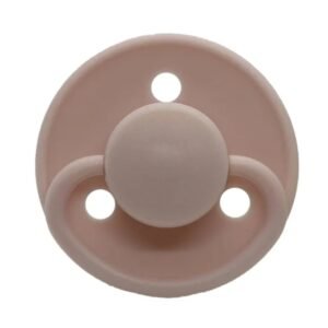 Mininor – Round Pacifier Silicone 6M – Rose – 2pcs