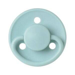 Mininor – Round Pacifier Silicone 6M – Cool Mint