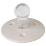 Mininor – Round Pacifier Silicone 6M – Little Lamb