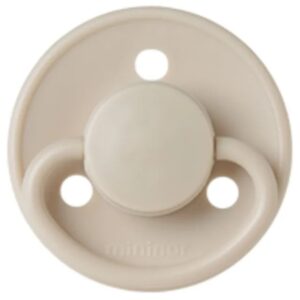 Mininor – Round Pacifier Silicone 6M – Little Lamb