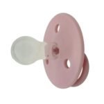 Mininor – Round Pacifier Silicone 6M – Rose – 2pcs