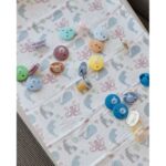 Mininor – Round Pacifier Silicone 6M – Spring Blossom
