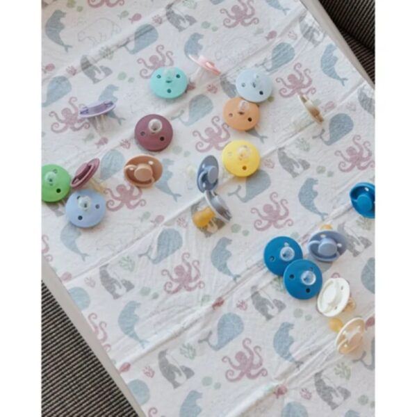 Mininor – Round Pacifier Silicone 6M – Little Lamb